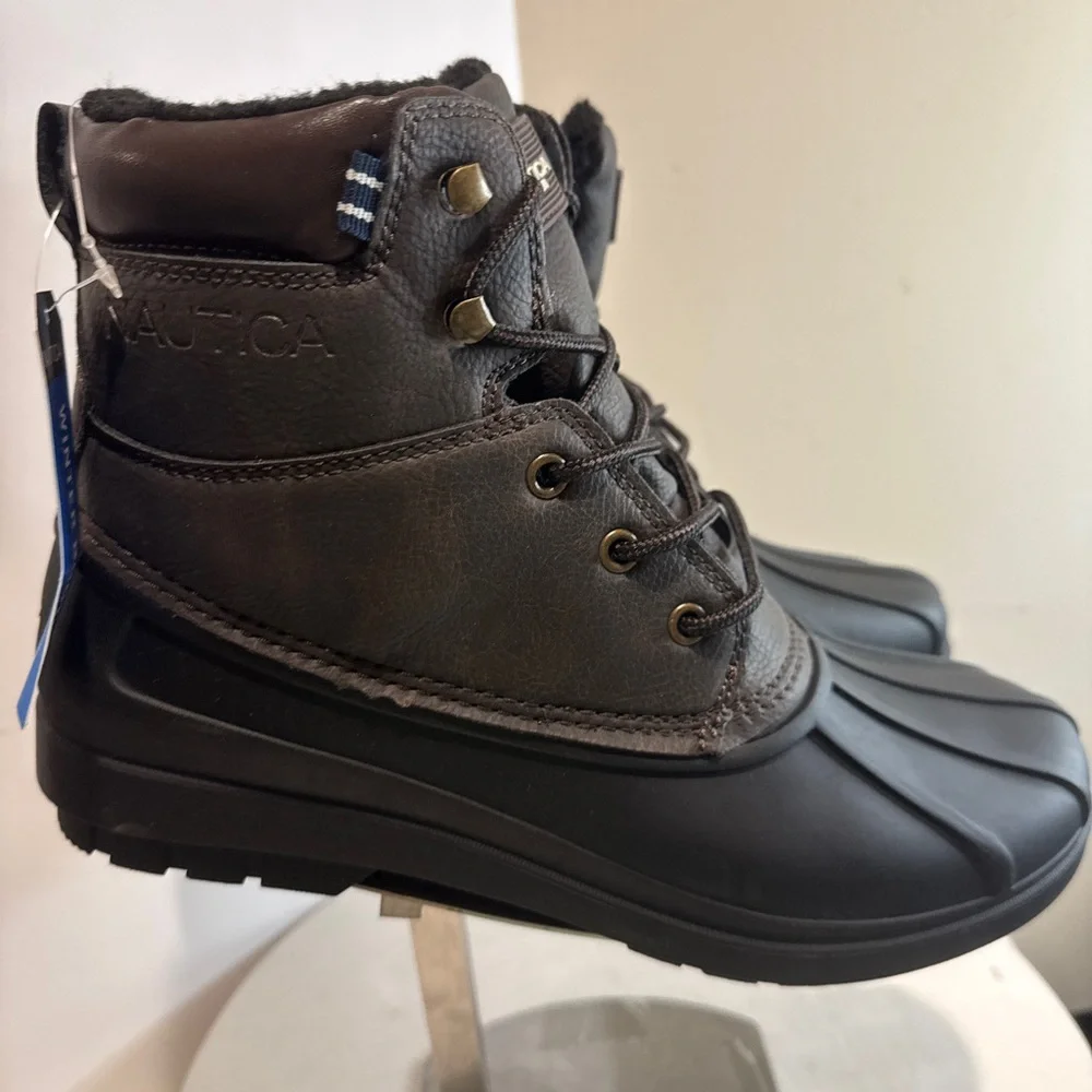 Nautica Men's DAZO Duck Waterproof shell Boots New